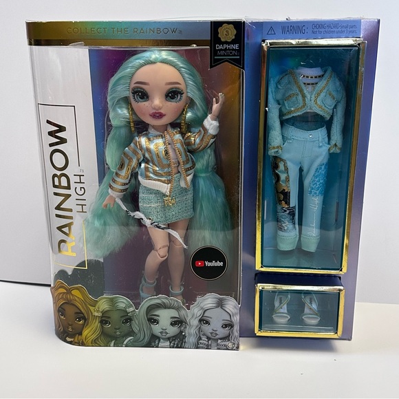 Rainbow High Series 3 Daphne Minton MGA Doll  Mint Color  New In Box - Picture 2 of 8